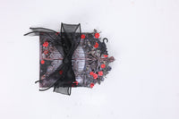 Black Rose Ribbon Double Door Pop Up Card