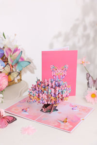 Butterfly Tree 3D Pop Up Card