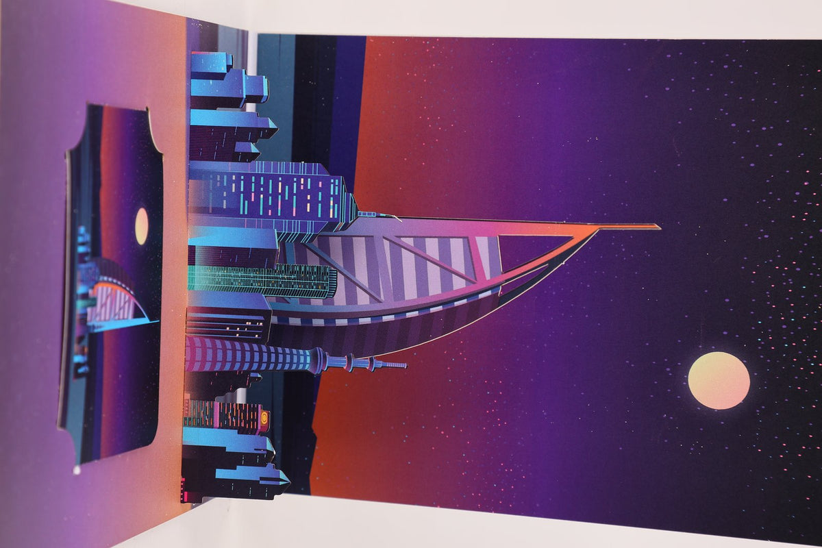 Dubai Burj Al Arab 90° 3D Pop Up Card