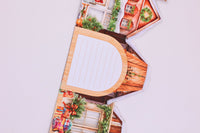Vintage Double Door Pop Up Card