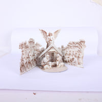 Relief Nativity Greeting Card
