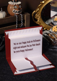 Monster Book 3D Pop Up Card