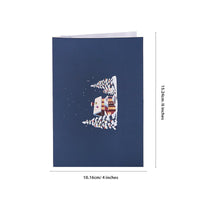 90° Christmas Greeting Card