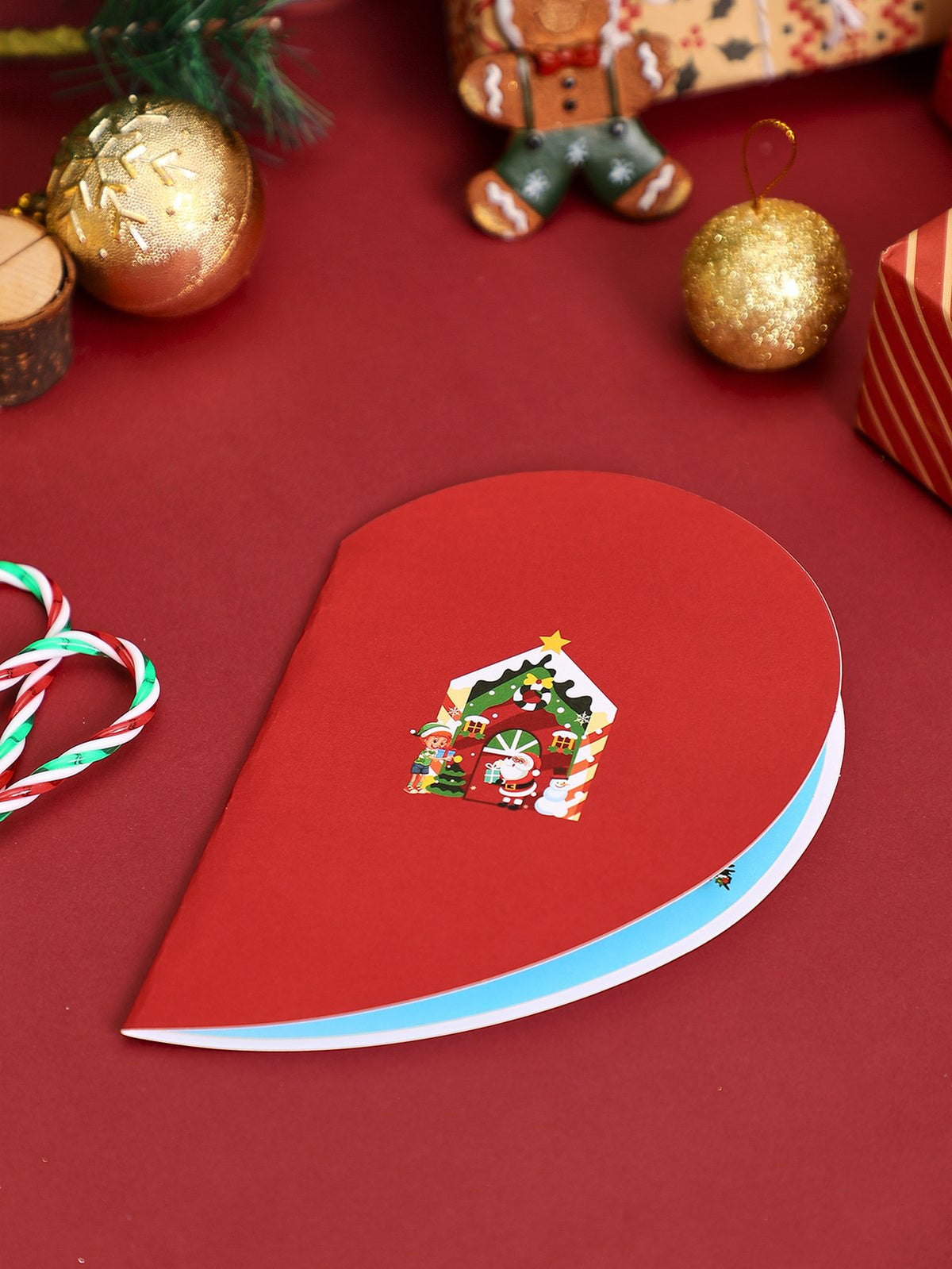 Christmas Top Hat Flip Pop Up Card