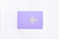 Crescent Moon Lily 3D Pop Up Card