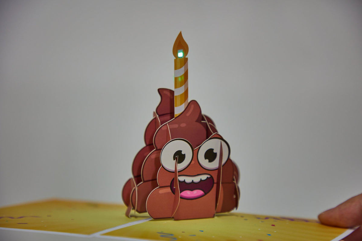 LED Lights & Music Fun Birthday 3D Pop Up Card