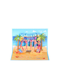 Summer Beach Flip Pop Up Card