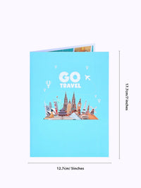 World Architecture 3D Pop Up Card
