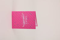 Pink Cake Birthday Greeting Card
