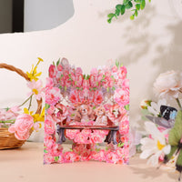 Rose Dog 3D Pop Up Card