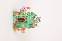Green Garden Gazebo 3D Pop Up Card