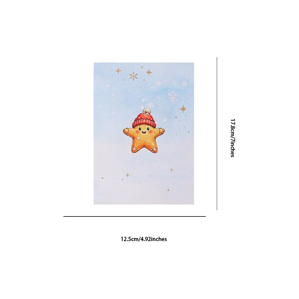 Christmas Star Gift Greeting Card