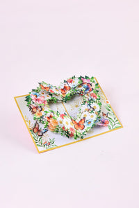Heart Butterfly Greeting Card