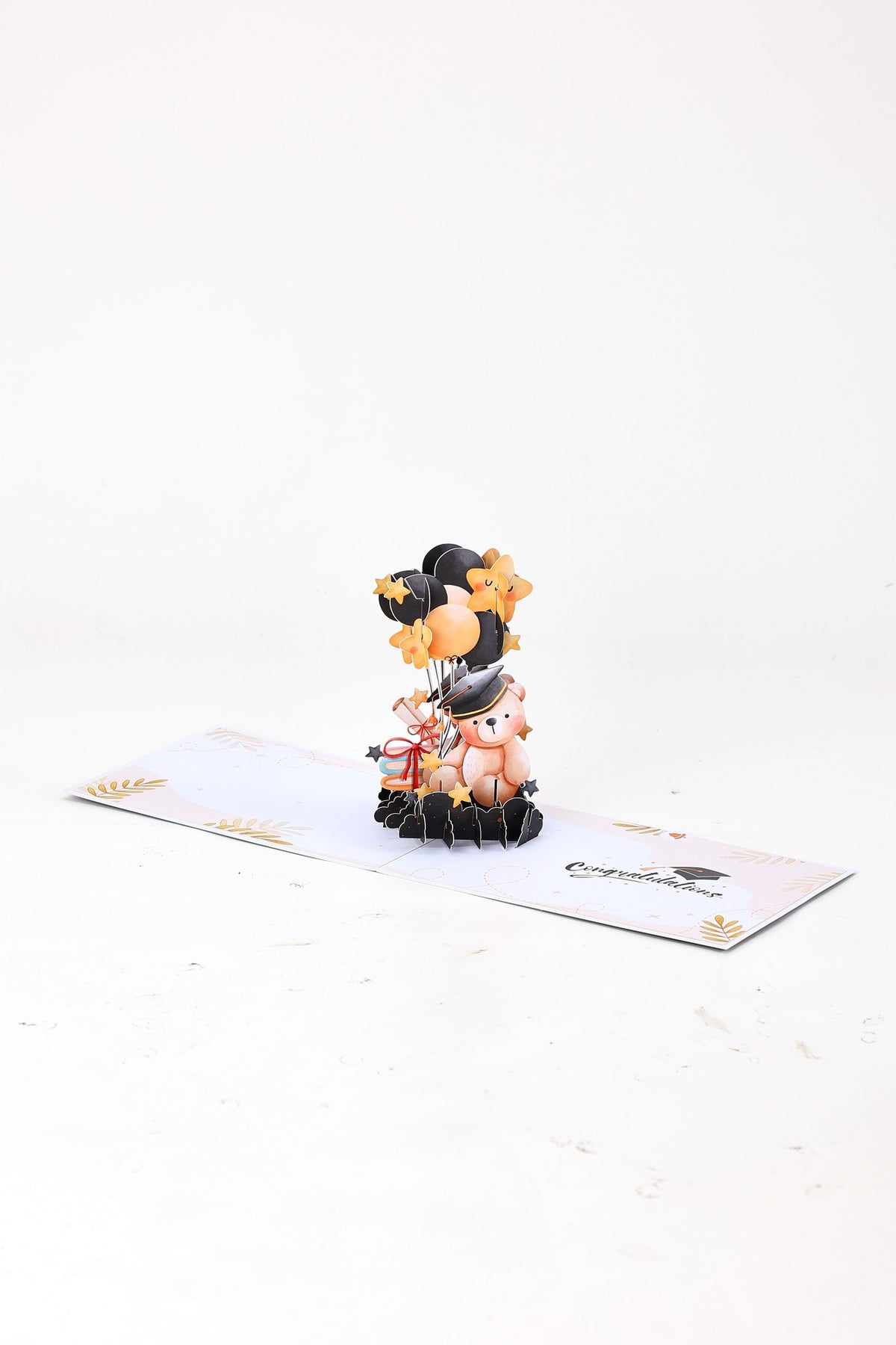 Graduation Season Little Bear Pop Up Card
