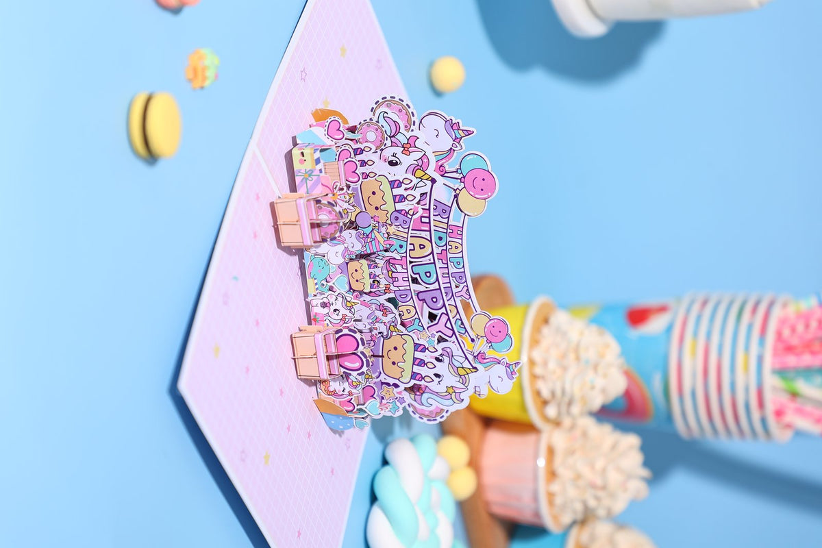 Unicorn 3D Pop Up Card