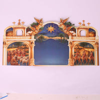 Relief Nativity Greeting Card