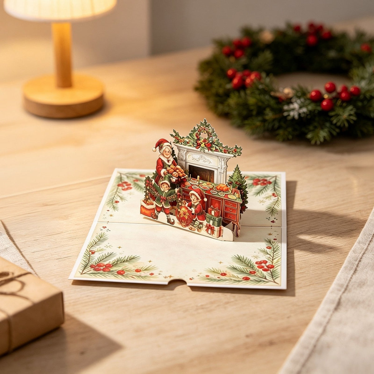 Christmas Food Greeting Card