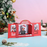 Arctic Police Station Christmas Gag Greeting Card