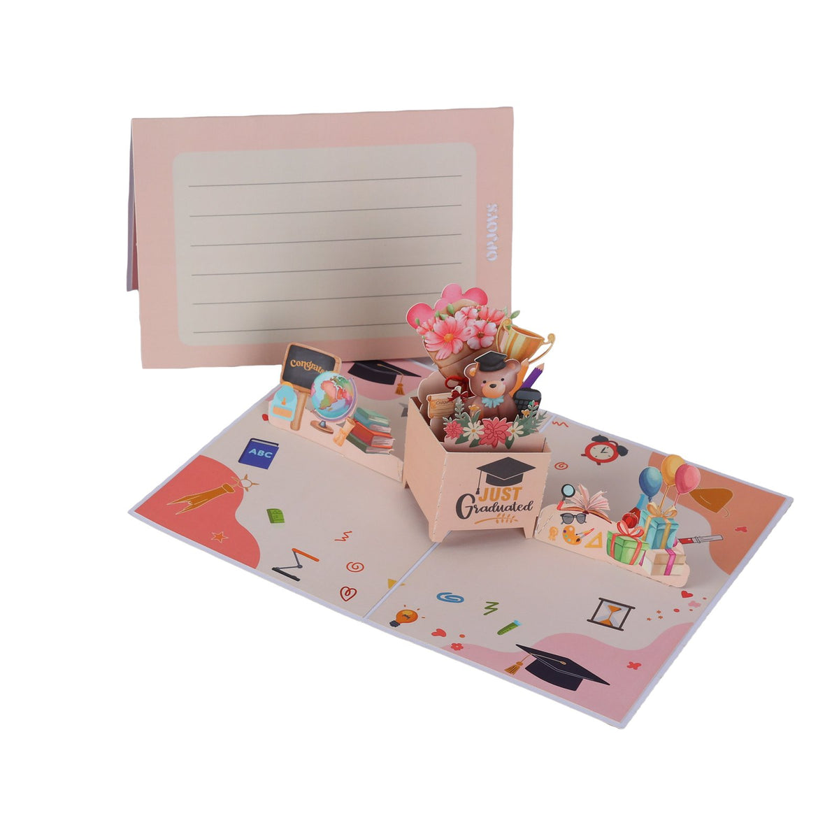 Graduation Season 90° 3D Pop Up Card