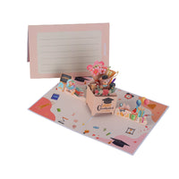 Graduation Season 90° 3D Pop Up Card