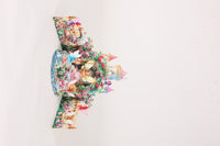 Flower Wall Castle 3D Pop Up Card