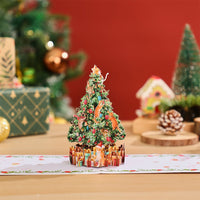 Candy Christmas Tree 3D Pop Up Card