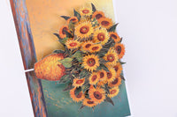 Sunflower Flower Vase 3D Pop Up Card