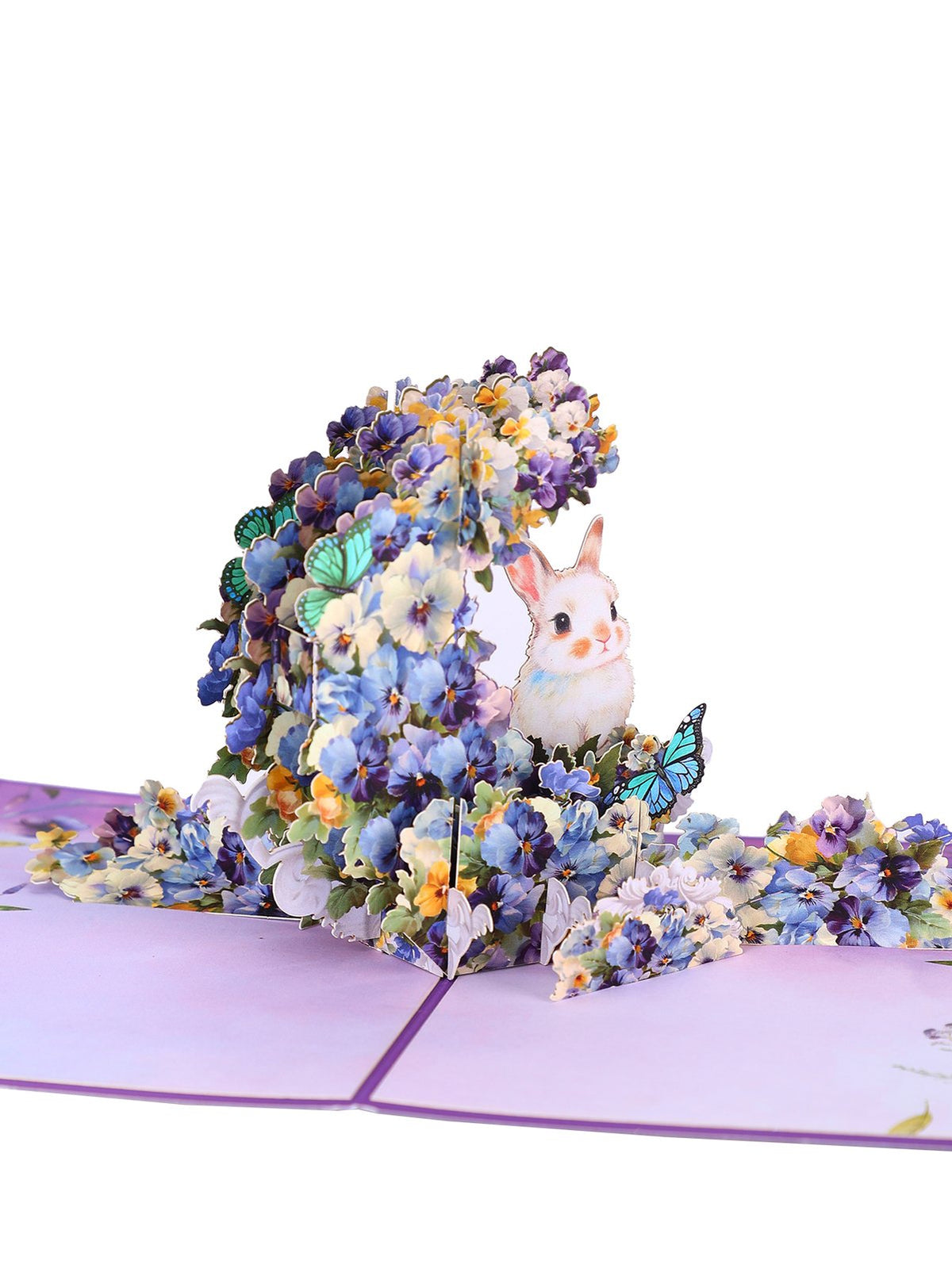 Moon Bunny Flip Pop Up Card