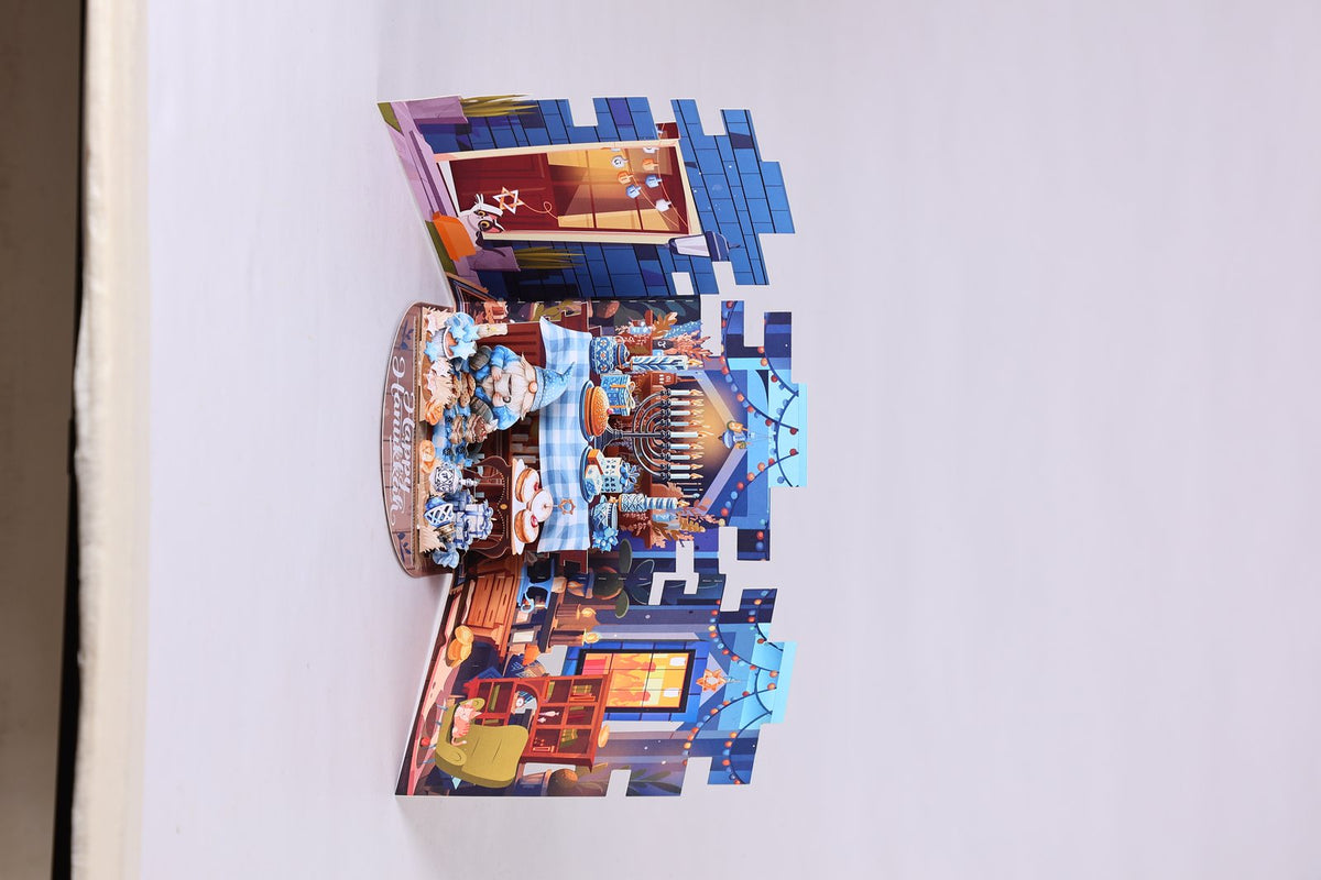 Hanukkah Open Door Card