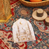 Eid Mubarak Double Door Architecture 3D Pop Up Card