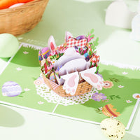 Easter Basket 3D Pop Up Card