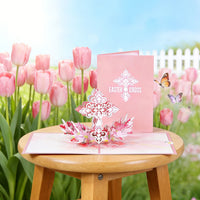 Easter Cross Flip Pop Up Card