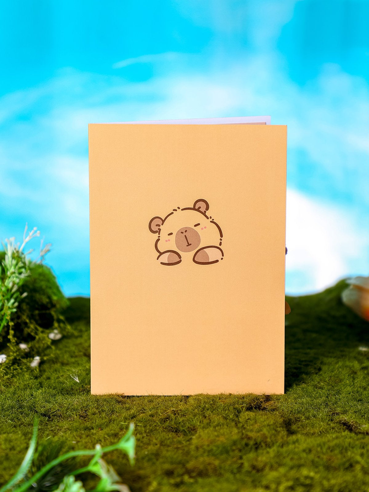 Capybara Greeting Card