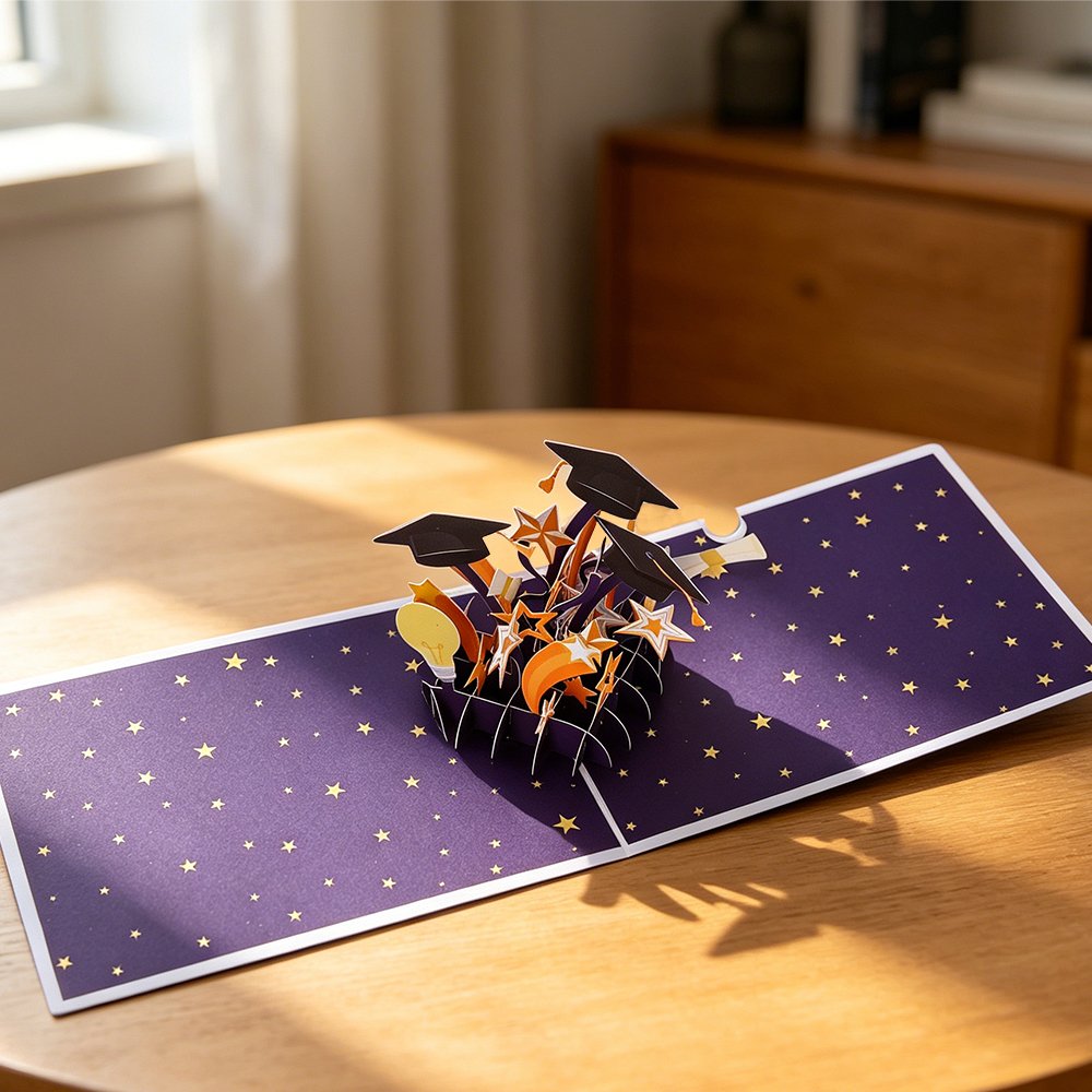 Graduation Season 3D Pop Up Card
