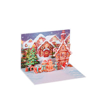 Christmas Sleigh Gift Flip Pop Up Card
