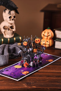 Grim Reaper Halloween Greeting Card