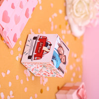 Vintage Car Wedding Surprise Card