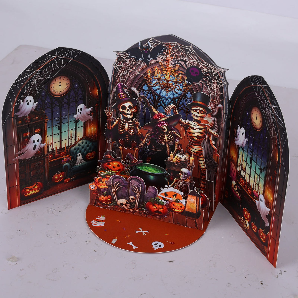 Halloween Double Door 3D Pop Up Card