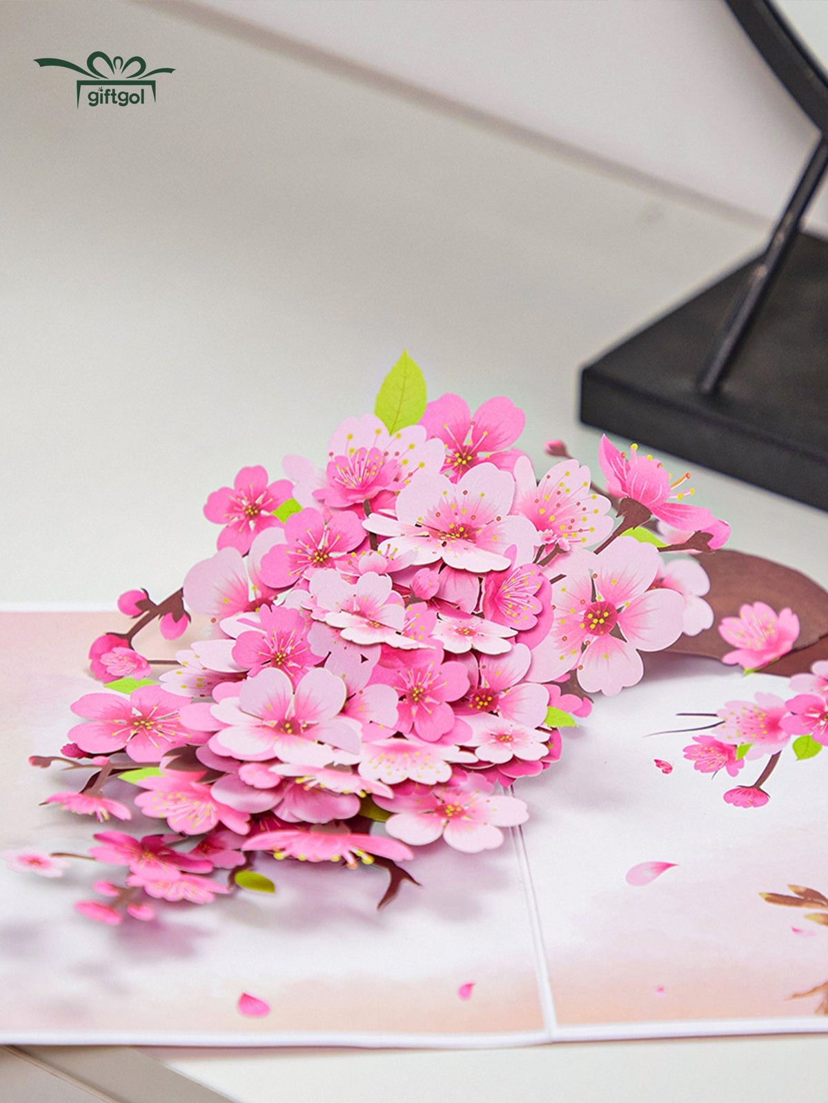Cherry Blossom Tree 3D Pop Up Card