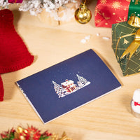 90° Christmas Greeting Card