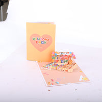 Celebration New Baby 3D Pop Up Card