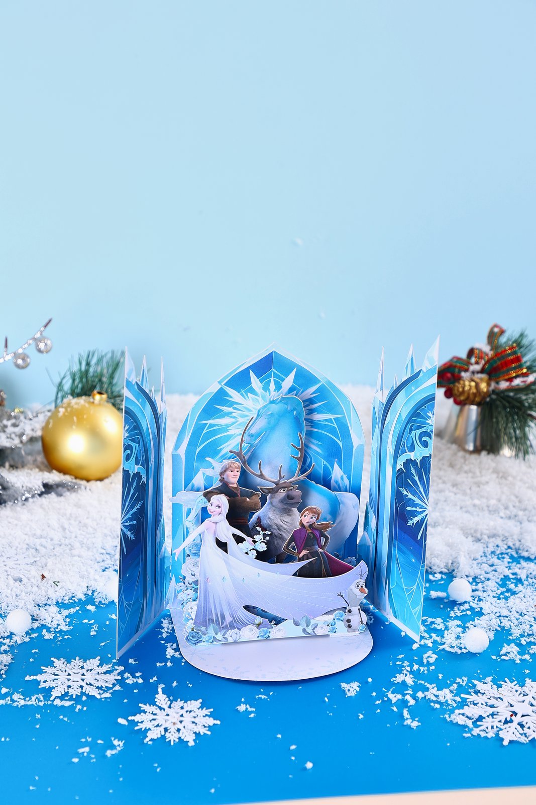 Frozen 3D Pop Up Card