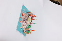 City Cityscape Greeting Card Moscow