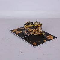 Congratulations Graduation 3D Pop Up Card