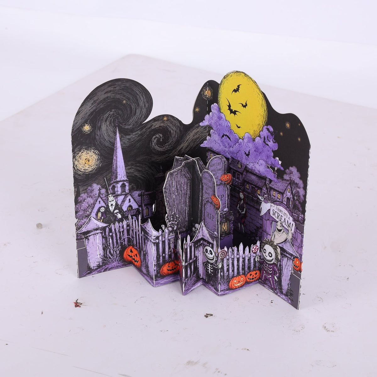 Halloween Comic 3D Pop Up Card