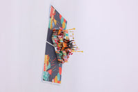 Black Cat Red Balloon Flip Pop Up Card