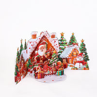 Gingerbread House Message Greeting Card