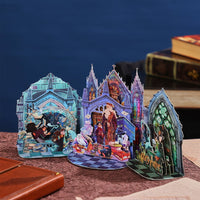 Magic Castle Academy 3D Pop Up Card