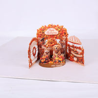 Thanksgiving Double Door 3D Pop Up Card