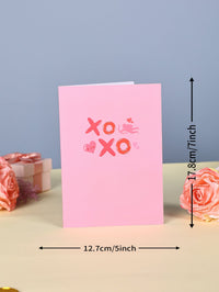 Valentine's Day Cupid Heart Greeting Card